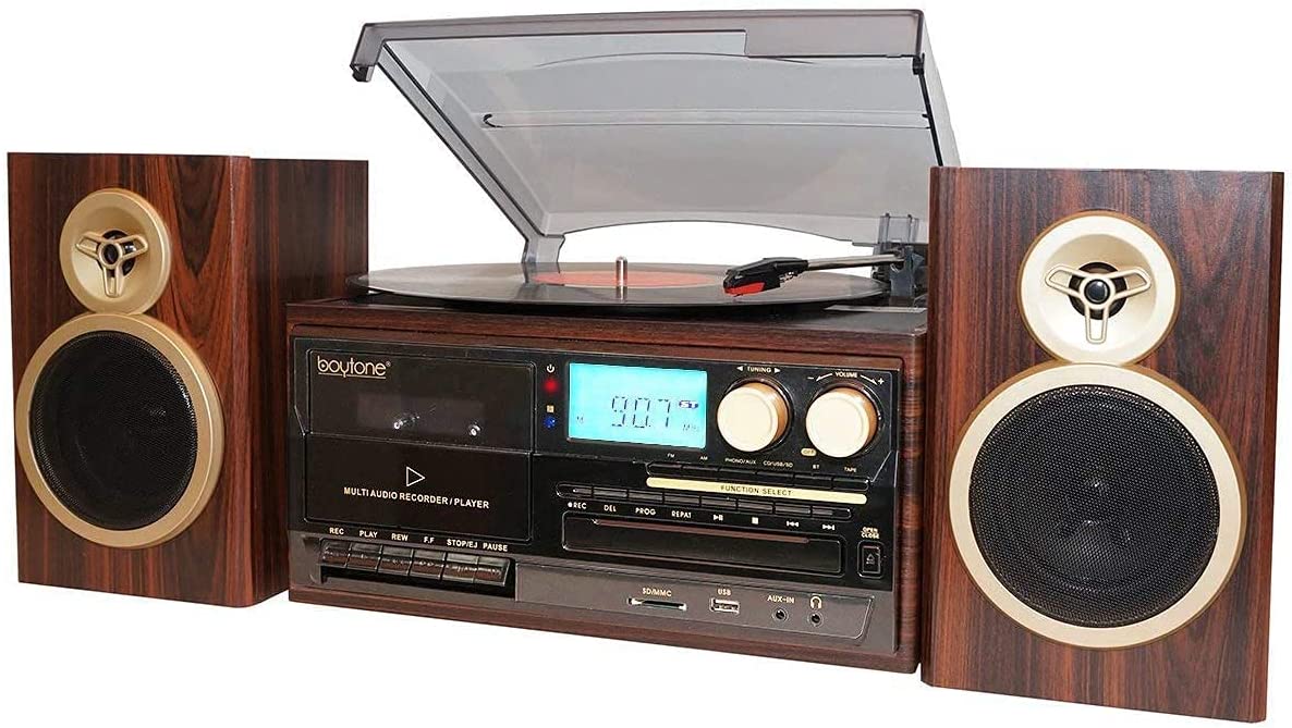 Best All In One Stereo System With Turntable In 2023 | HeadphonesFans