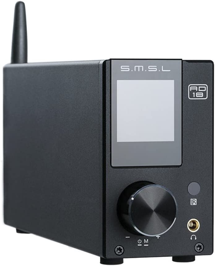 S.M.S.L AD18 HiFi Audio Stereo Amplifier with Bluetooth 4.2 Supports Apt-X